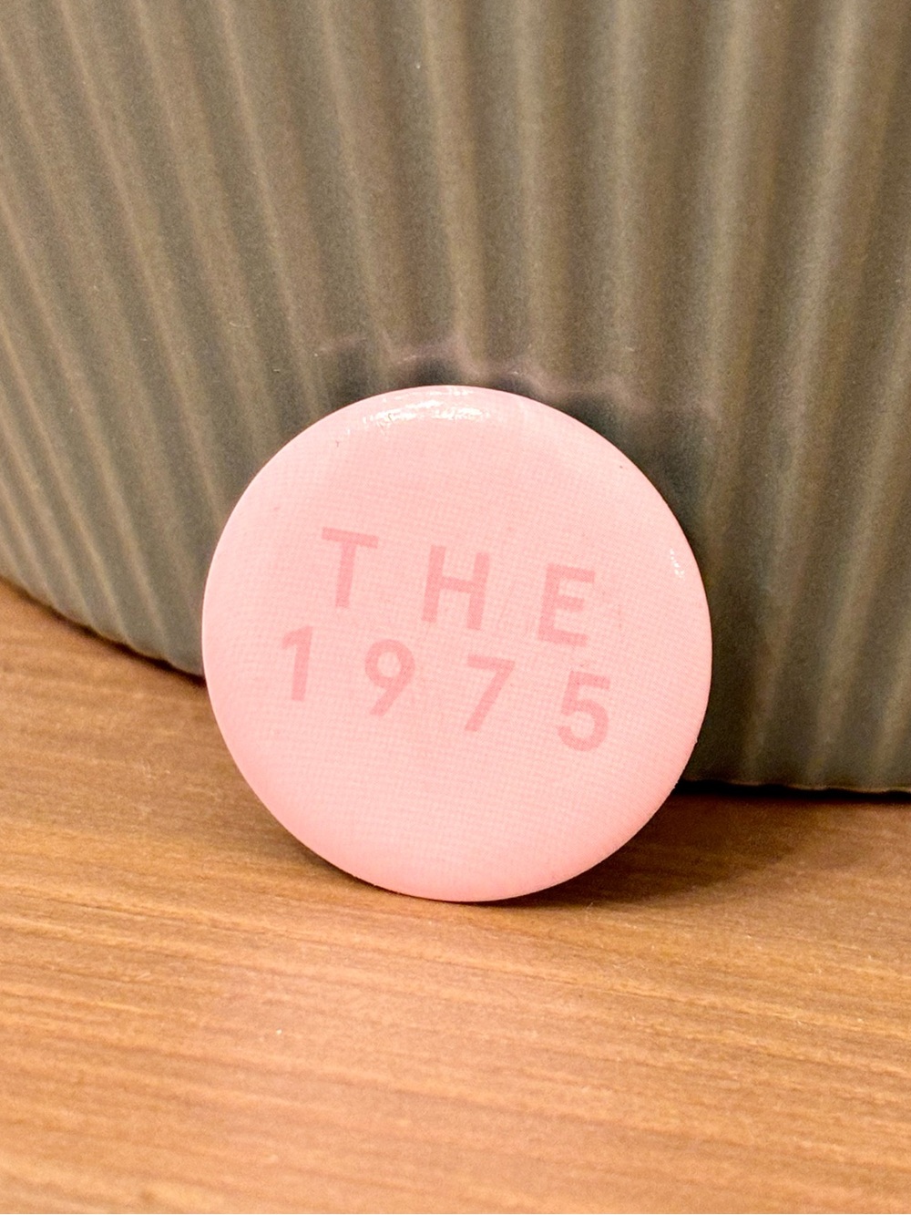 FREE with another 2+ item purchase! The 1975 Pink Button Pin